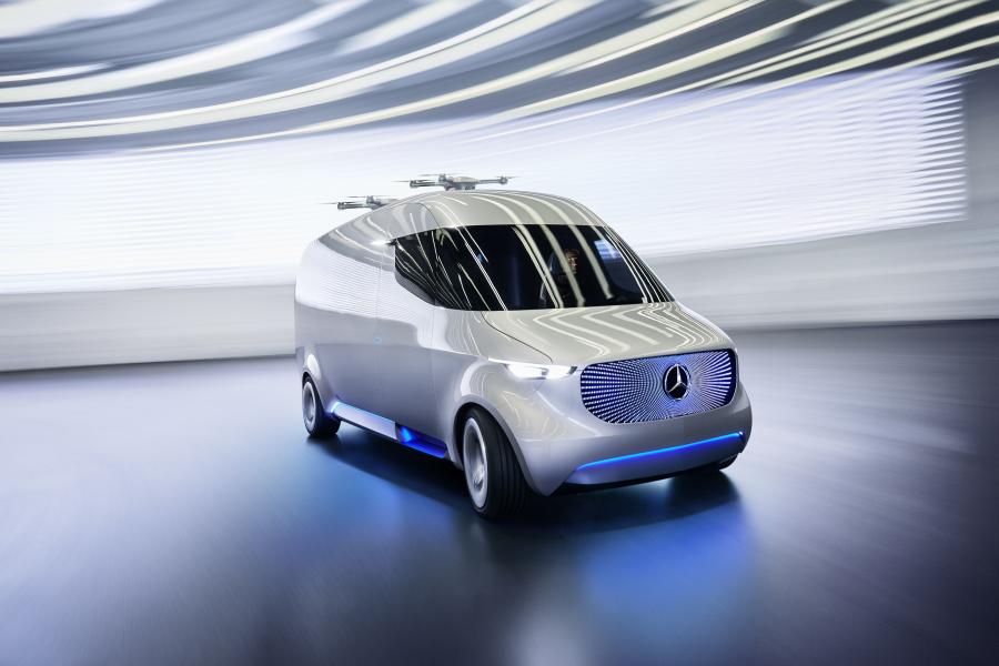  Mercedes-Benz Vision Van 2016 года  (фото 5 из 19)